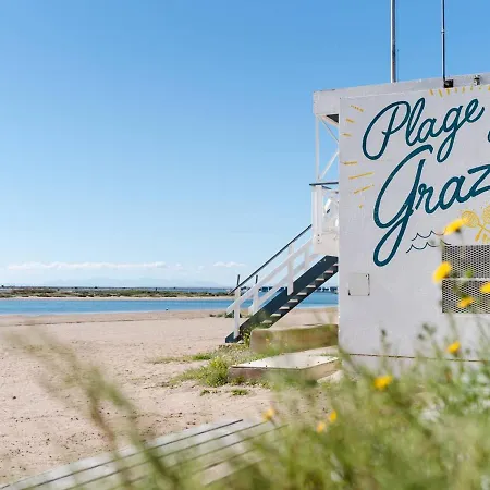 Superbe Pavillon A Avec Terrasse Sur Plage, 2 Chambres, Parking Et Wifi - Fr-1-409a-20 别墅