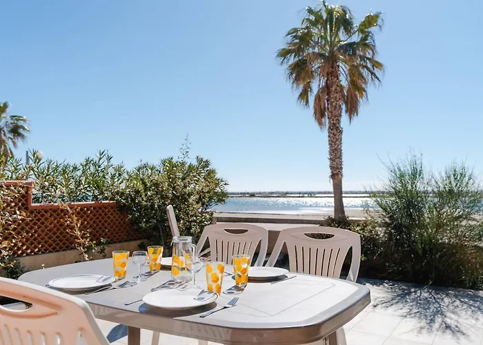 Superbe Pavillon à Avec Terrasse Sur Plage, 2 Chambres, Parking Et Wifi - Fr-1-409a-20 Gruissan