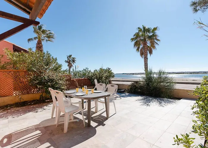 Superbe Pavillon à Avec Terrasse Sur Plage, 2 Chambres, Parking Et Wifi - Fr-1-409a-20 Gruissan